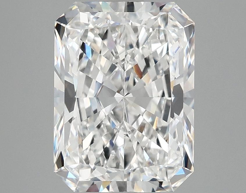 3.07 Carat Radiant Shaped Excellent Cut VVS2 IGI Certified Lab Grown Diamond