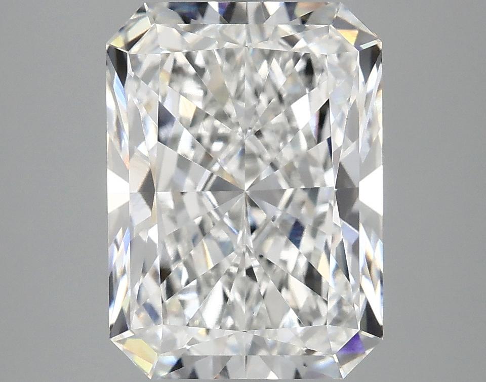 4.09 Carat Radiant Shaped Excellent Cut VVS2 IGI Certified Lab Grown Diamond