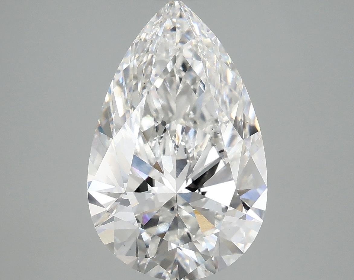4.03 Carat Pear Shaped Ideal Cut VS2 IGI Certified Lab Grown Diamond