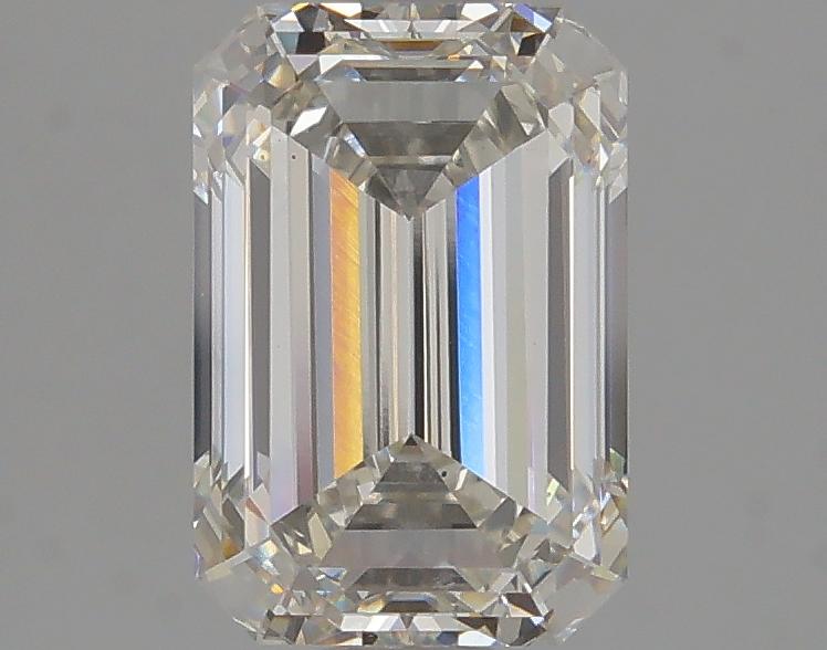 2.56 Carat Emerald Shaped Ideal Cut VS1 IGI Certified Lab Grown Diamond