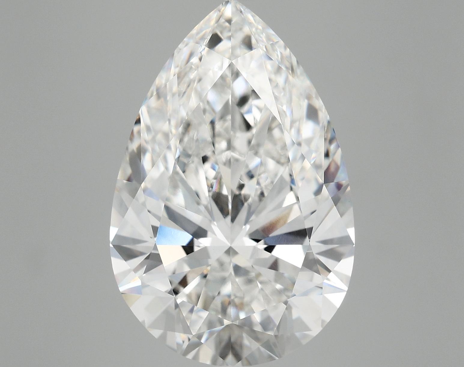 10.04 Carat Pear Shaped Excellent Cut VVS2 IGI Certified Lab Grown Diamond