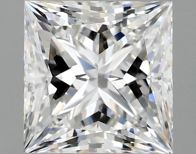 2.34 Carat Princess Shaped Ideal Cut VVS2 IGI Certified Lab Grown Diamond