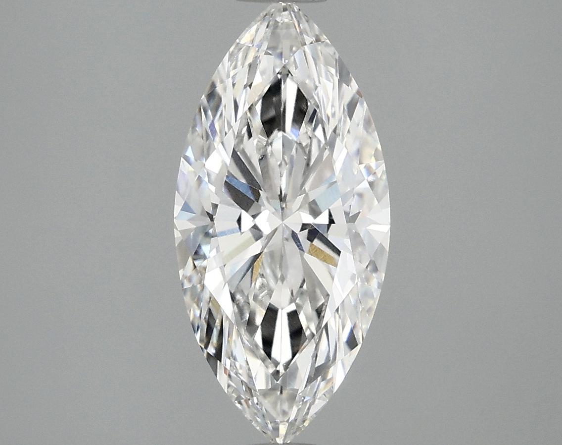 2.1 Carat Marquise Shaped Excellent Cut VVS2 IGI Certified Lab Grown Diamond