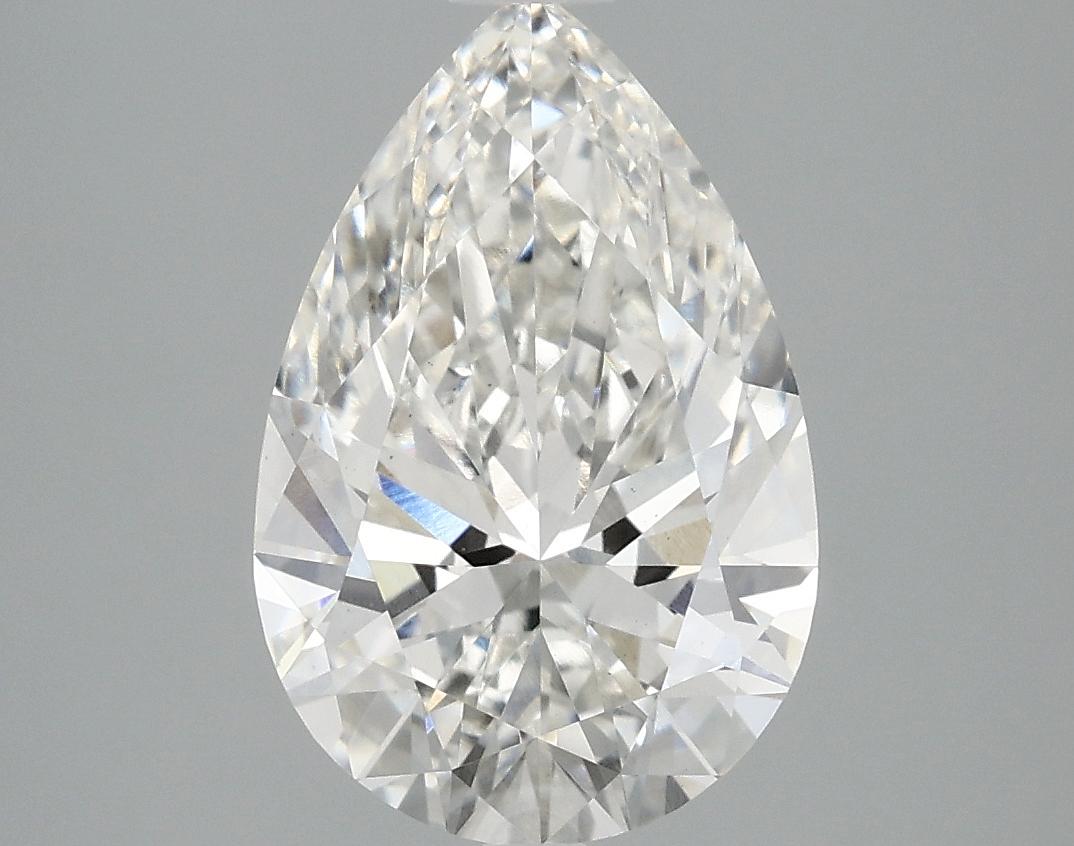 3.05 Carat Pear Shaped Excellent Cut VS1 IGI Certified Lab Grown Diamond