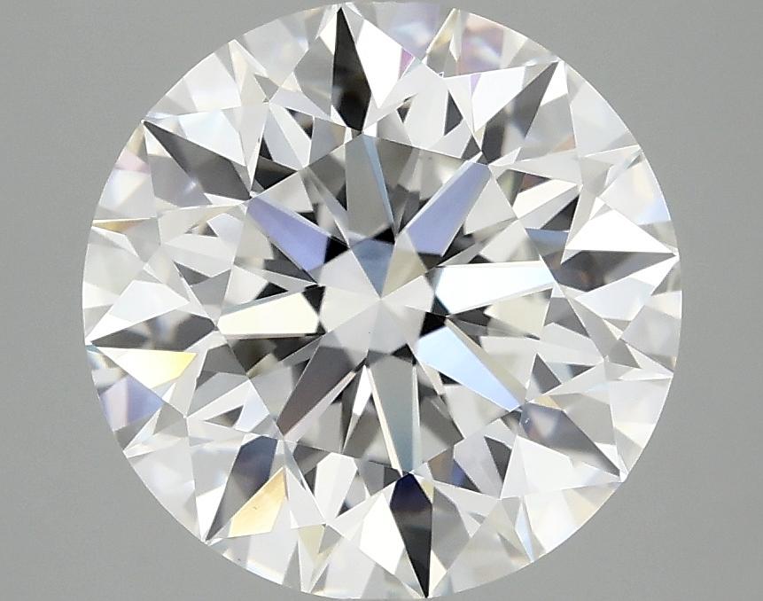 4.09 Carat Round Shaped Excellent Cut VVS2 IGI Certified Lab Grown Diamond