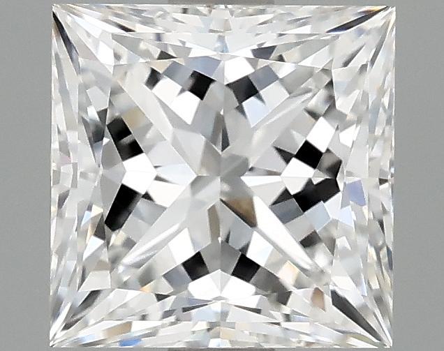 2.08 Carat Princess Shaped Ideal Cut VVS2 IGI Certified Lab Grown Diamond