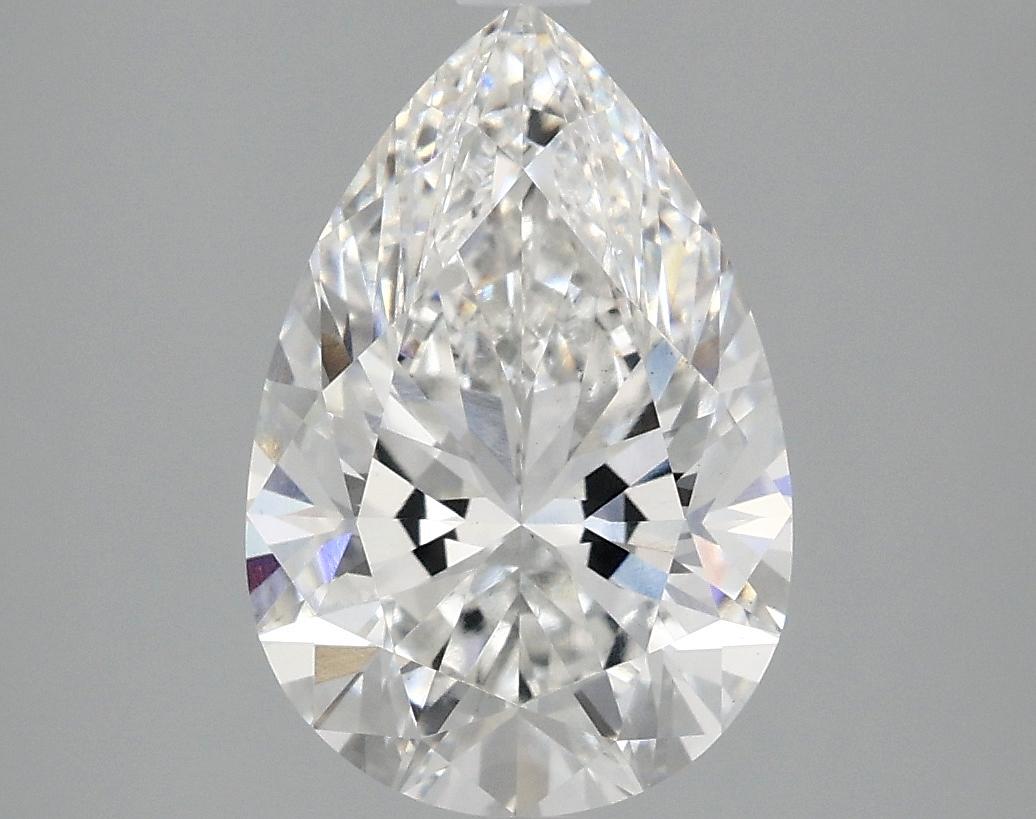3.06 Carat Pear Shaped Excellent Cut VS1 IGI Certified Lab Grown Diamond