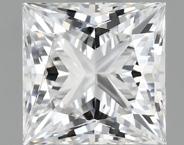 0.97 Carat Princess Shaped Ideal Cut VVS2 IGI Certified Lab Grown Diamond