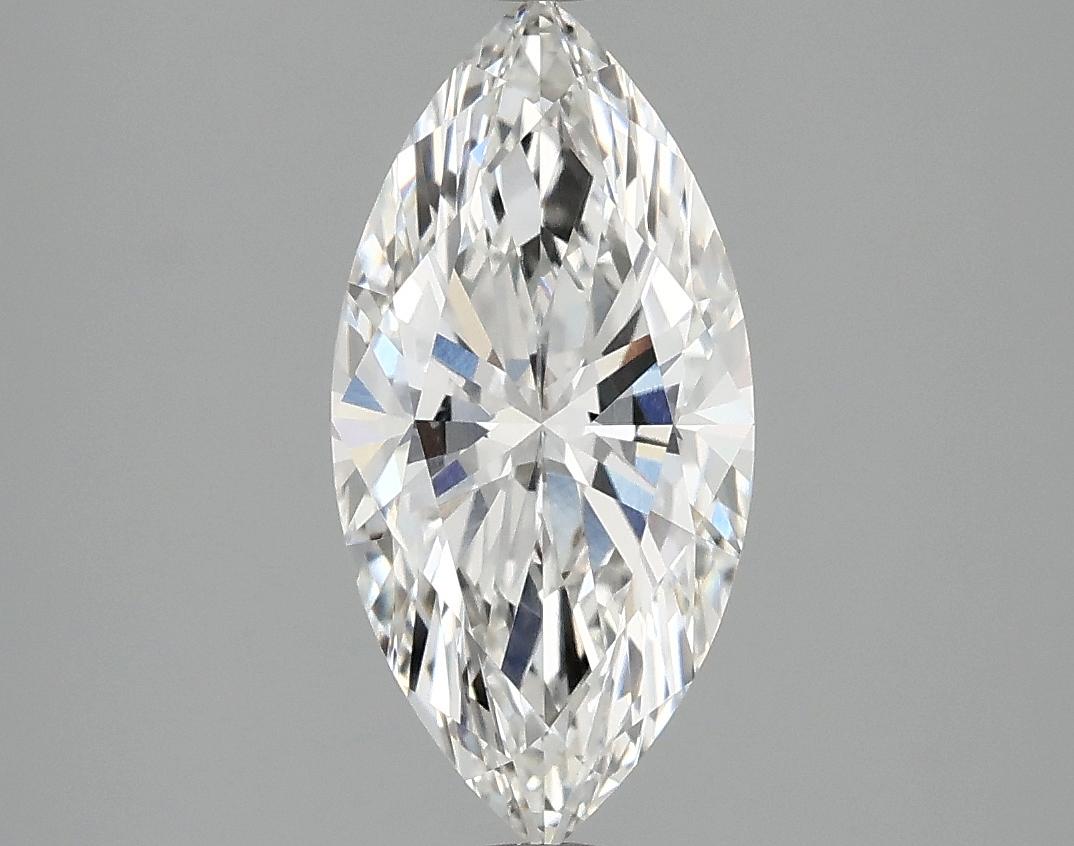 1.88 Carat Marquise Shaped Excellent Cut VVS2 IGI Certified Lab Grown Diamond