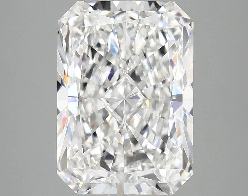 4.09 Carat Radiant Shaped Ideal Cut VVS2 IGI Certified Lab Grown Diamond
