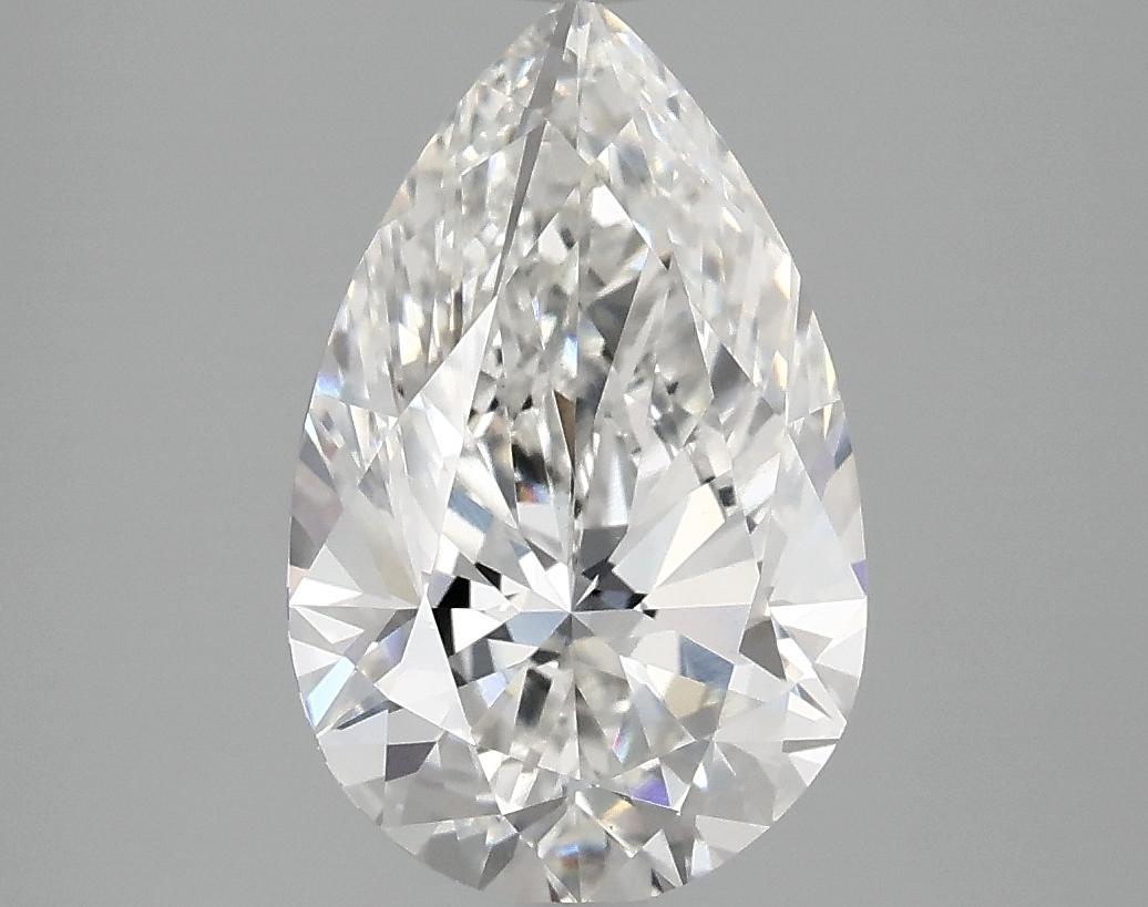 2.87 Carat Pear Shaped Ideal Cut VS1 IGI Certified Lab Grown Diamond