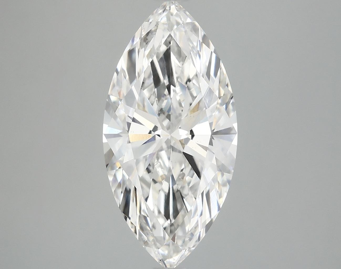 3.09 Carat Marquise Shaped Ideal Cut VS1 IGI Certified Lab Grown Diamond