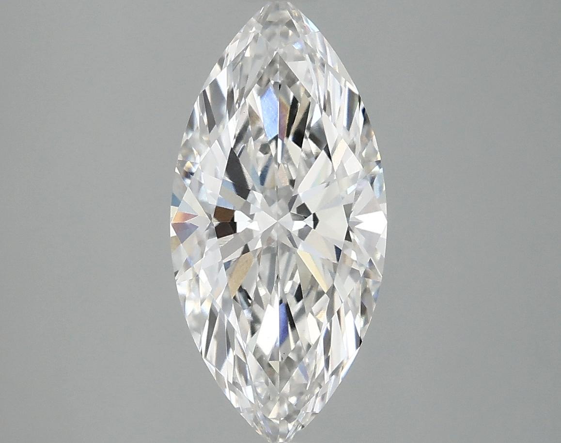 2.1 Carat Marquise Shaped Excellent Cut VVS2 IGI Certified Lab Grown Diamond