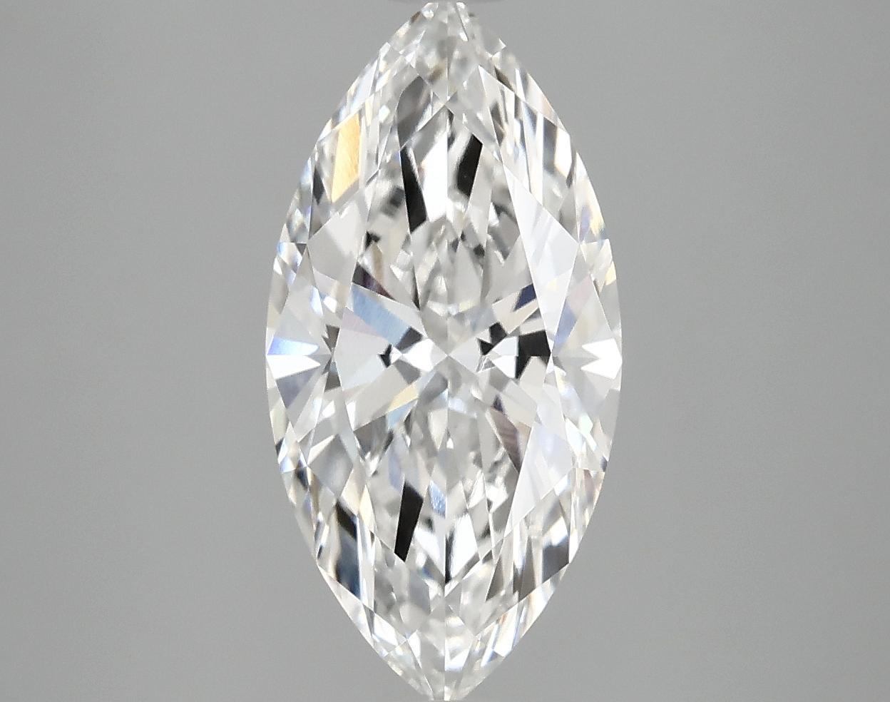 2.98 Carat Marquise Shaped Ideal Cut VVS2 IGI Certified Lab Grown Diamond