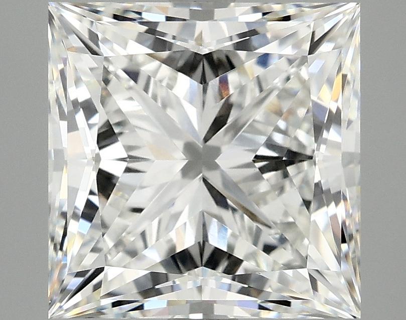 5.0 Carat Princess Shaped Ideal Cut VVS2 IGI Certified Lab Grown Diamond