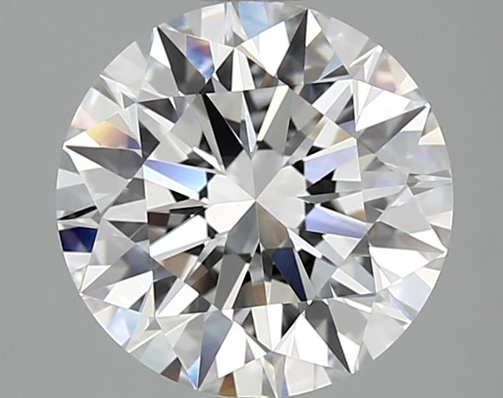 3.05 Carat Round Shaped Ideal Cut VVS2 IGI Certified Lab Grown Diamond