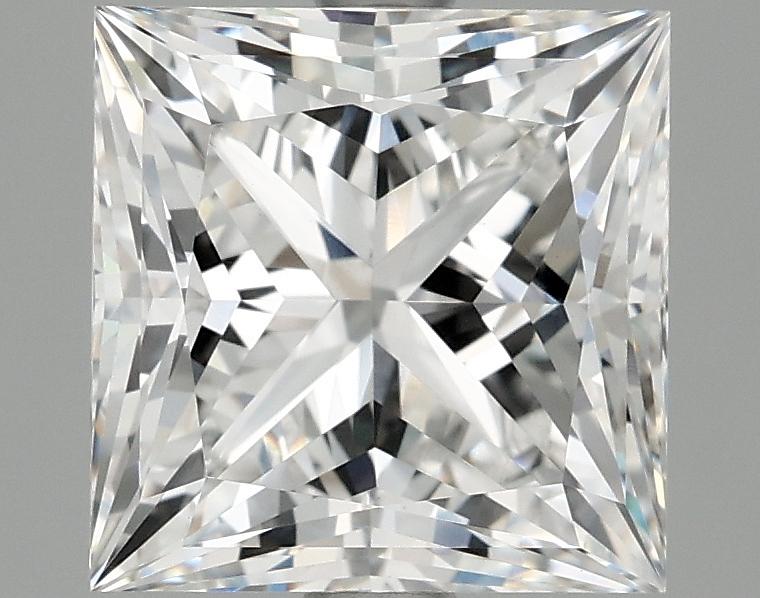 3.07 Carat Princess Shaped Ideal Cut VVS2 IGI Certified Lab Grown Diamond
