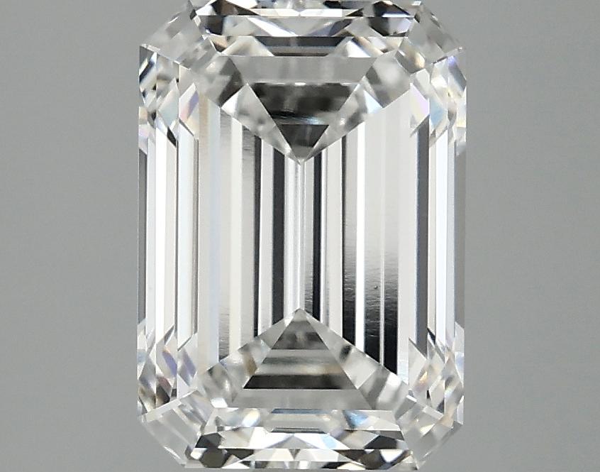 3.09 Carat Emerald Shaped Ideal Cut VS1 IGI Certified Lab Grown Diamond