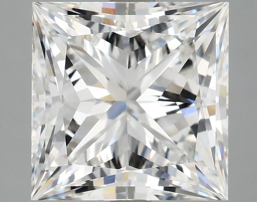 4.98 Carat Princess Shaped Ideal Cut VVS2 IGI Certified Lab Grown Diamond