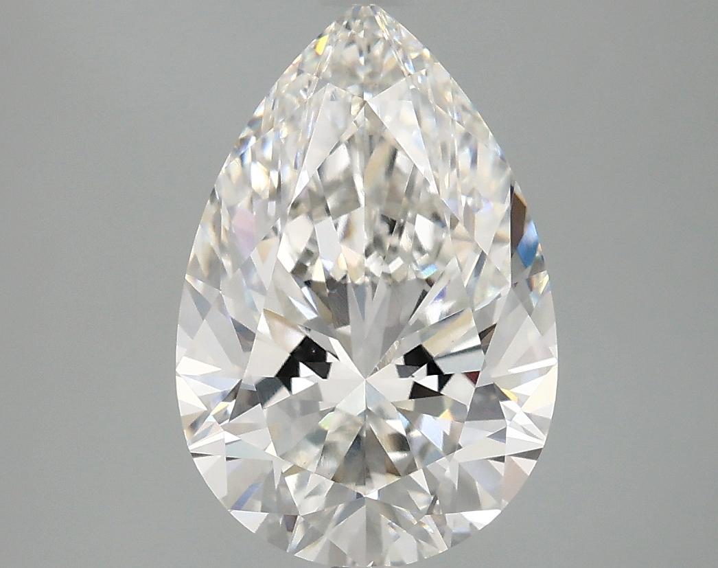3.05 Carat Pear Shaped Excellent Cut VVS2 IGI Certified Lab Grown Diamond