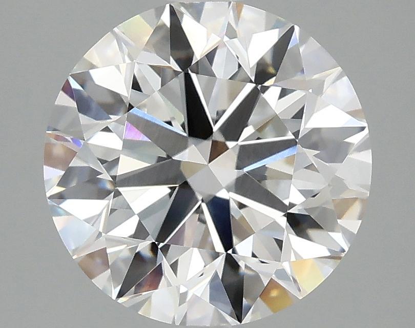 3.09 Carat Round Shaped Excellent Cut VVS2 IGI Certified Lab Grown Diamond