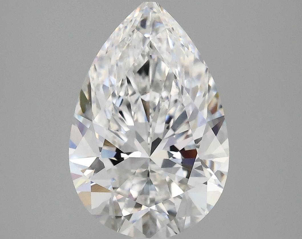 3.09 Carat Pear Shaped Excellent Cut VS1 IGI Certified Lab Grown Diamond