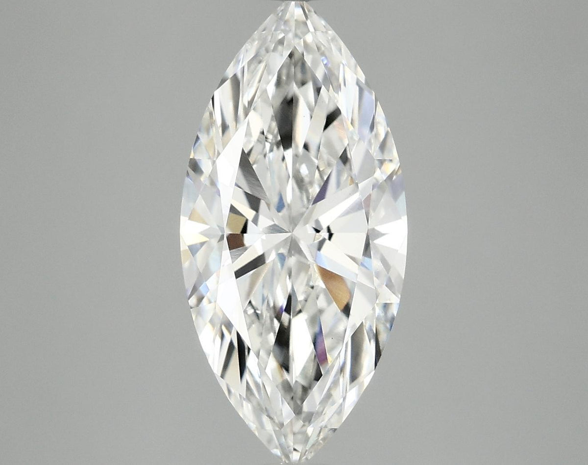 3.0 Carat Marquise Shaped Excellent Cut VVS2 IGI Certified Lab Grown Diamond