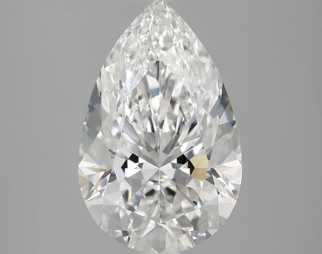 3.08 Carat Pear Shaped Ideal Cut VS1 IGI Certified Lab Grown Diamond