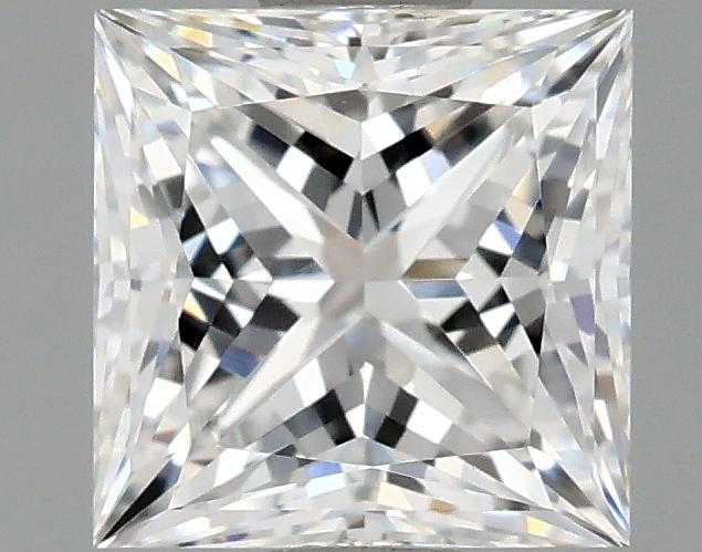 0.98 Carat Princess Shaped Ideal Cut VVS2 IGI Certified Lab Grown Diamond