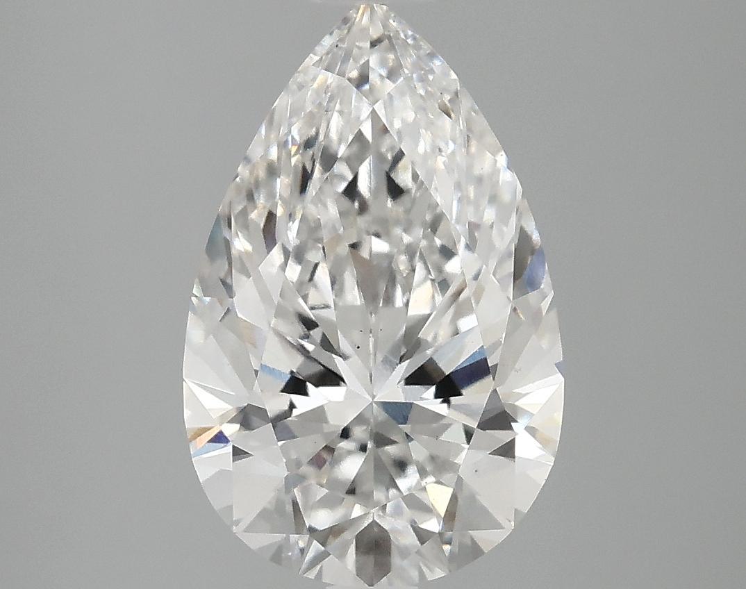 3.08 Carat Pear Shaped Ideal Cut VS1 IGI Certified Lab Grown Diamond