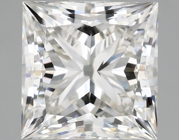2.04 Carat Princess Shaped Ideal Cut VVS2 IGI Certified Lab Grown Diamond