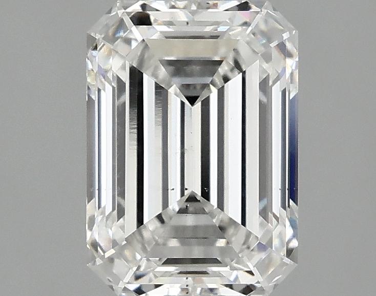 2.1 Carat Emerald Shaped Ideal Cut VS2 IGI Certified Lab Grown Diamond