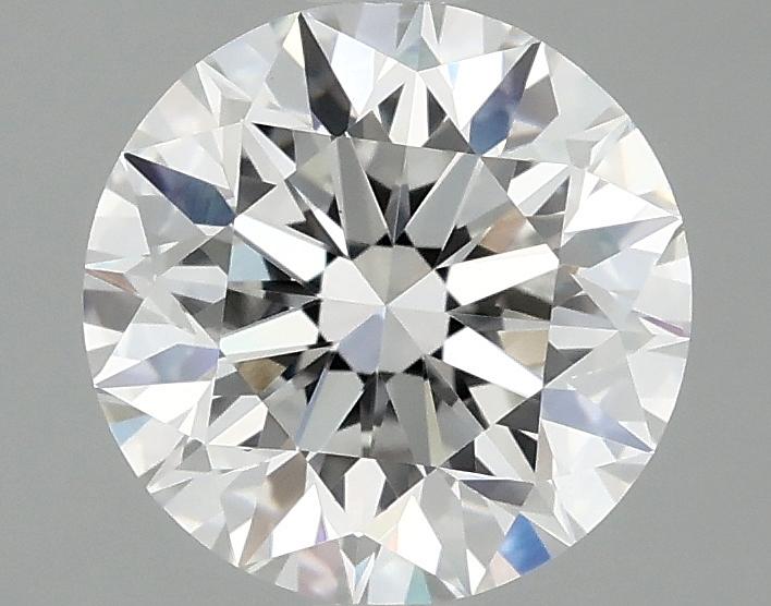 2.05 Carat Round Shaped Excellent Cut VVS2 IGI Certified Lab Grown Diamond
