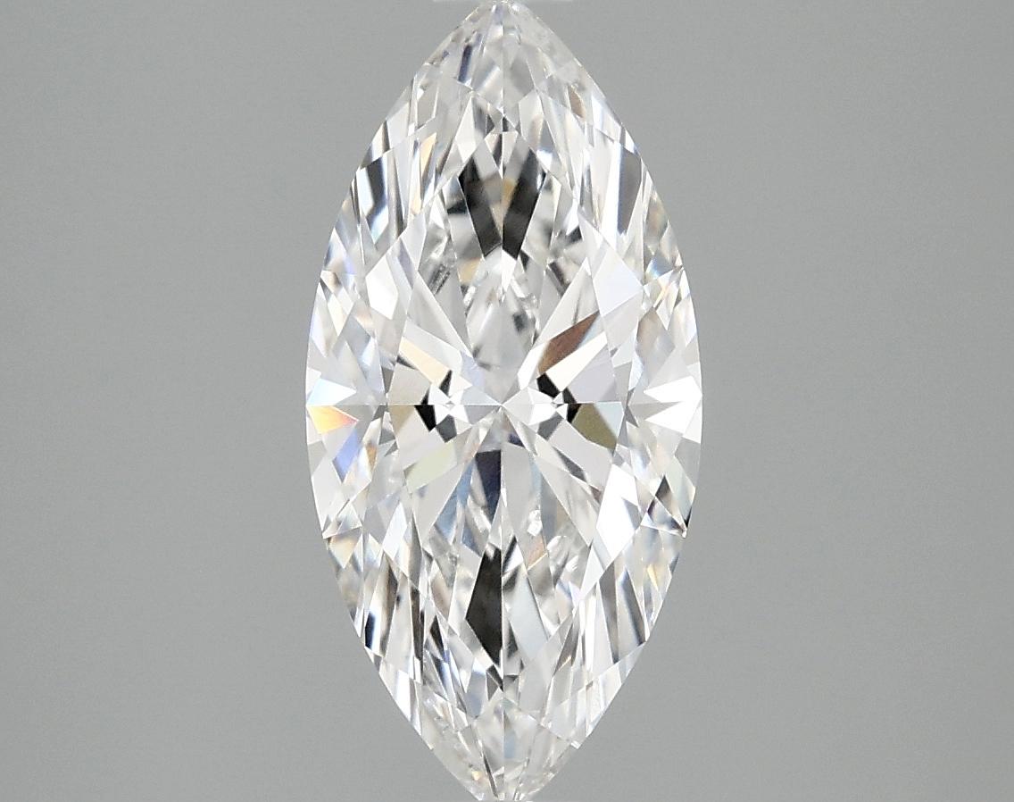 2.03 Carat Marquise Shaped Excellent Cut VVS1 IGI Certified Lab Grown Diamond