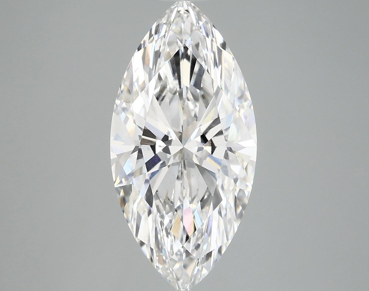 3.07 Carat Marquise Shaped Ideal Cut VS1 IGI Certified Lab Grown Diamond