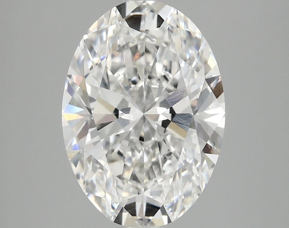 3.08 Carat Oval Shaped Ideal Cut VVS2 IGI Certified Lab Grown Diamond