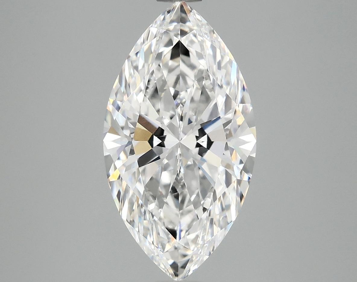 3.02 Carat Marquise Shaped Excellent Cut VVS2 IGI Certified Lab Grown Diamond