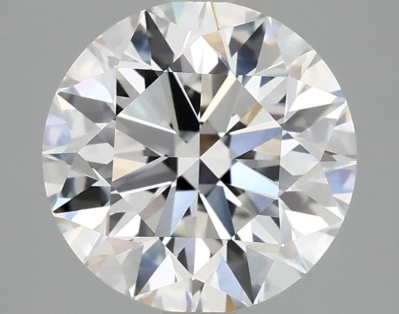 2.98 Carat Round Shaped Excellent Cut VVS2 IGI Certified Lab Grown Diamond
