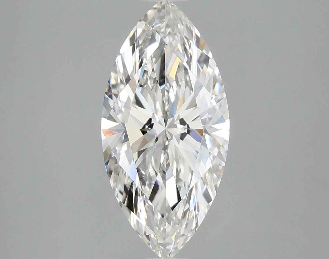 2.05 Carat Marquise Shaped Excellent Cut VVS2 IGI Certified Lab Grown Diamond