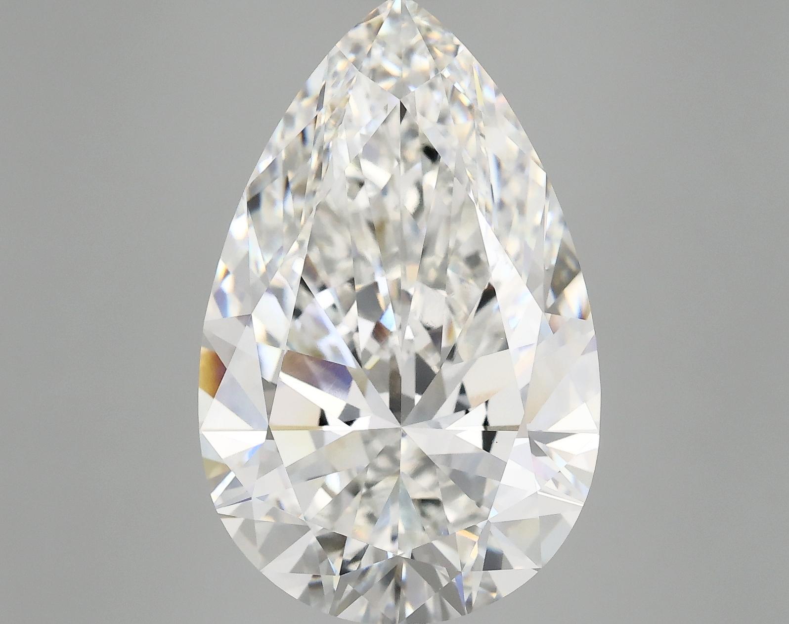 9.73 Carat Pear Shaped Ideal Cut VVS2 IGI Certified Lab Grown Diamond