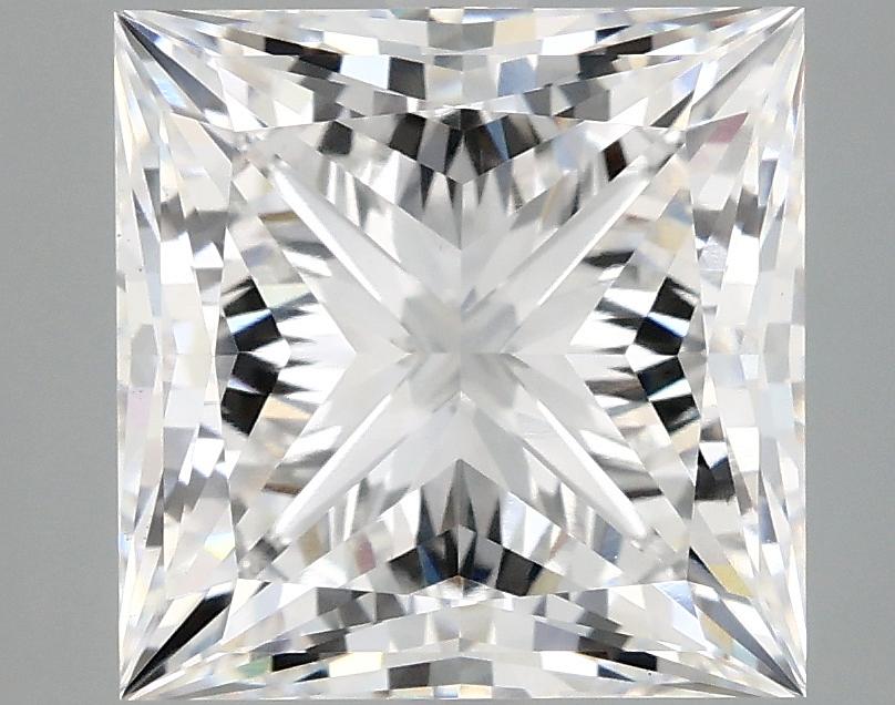 5.07 Carat Princess Shaped Ideal Cut VS1 IGI Certified Lab Grown Diamond