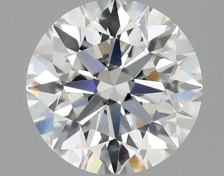 2.08 Carat Round Shaped Excellent Cut VVS2 IGI Certified Lab Grown Diamond