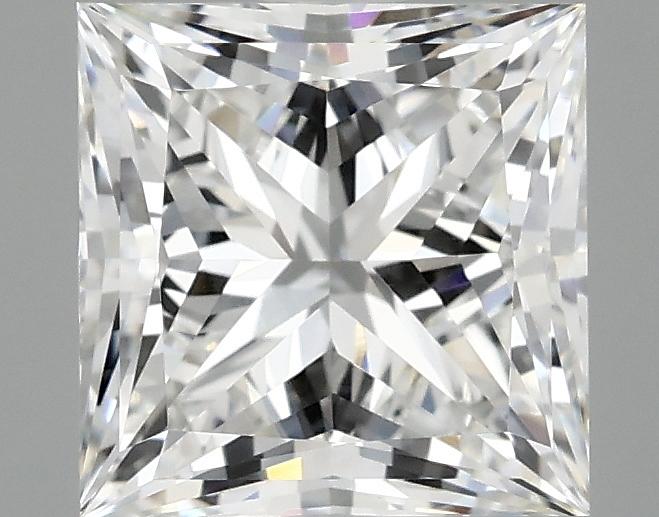 2.55 Carat Princess Shaped Ideal Cut VVS2 IGI Certified Lab Grown Diamond