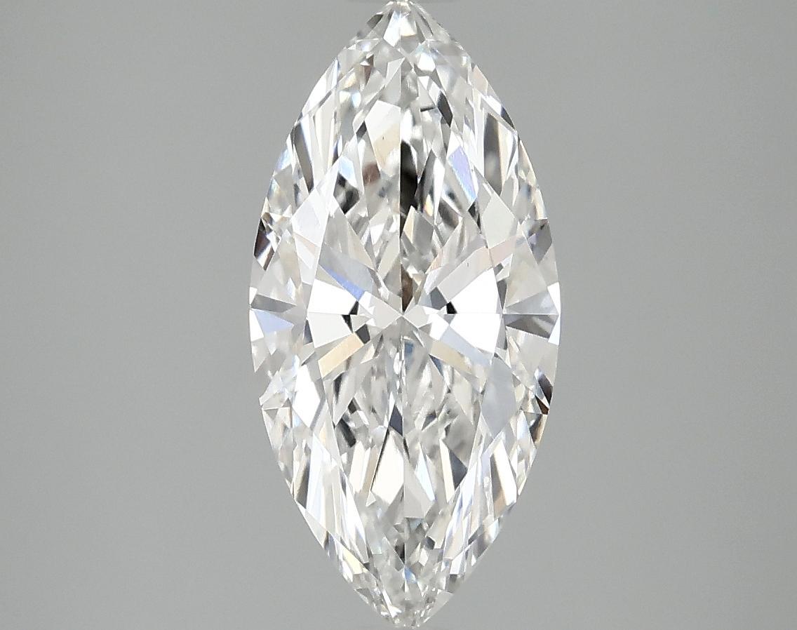 2.01 Carat Marquise Shaped Excellent Cut VVS2 IGI Certified Lab Grown Diamond
