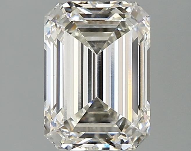 2.1 Carat Emerald Shaped Ideal Cut VS1 IGI Certified Lab Grown Diamond