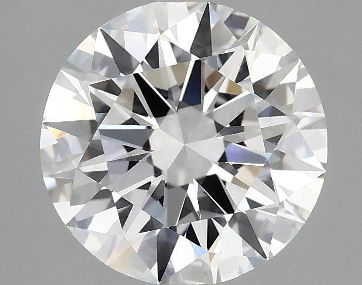 2.05 Carat Round Shaped Ideal Cut VVS2 IGI Certified Lab Grown Diamond