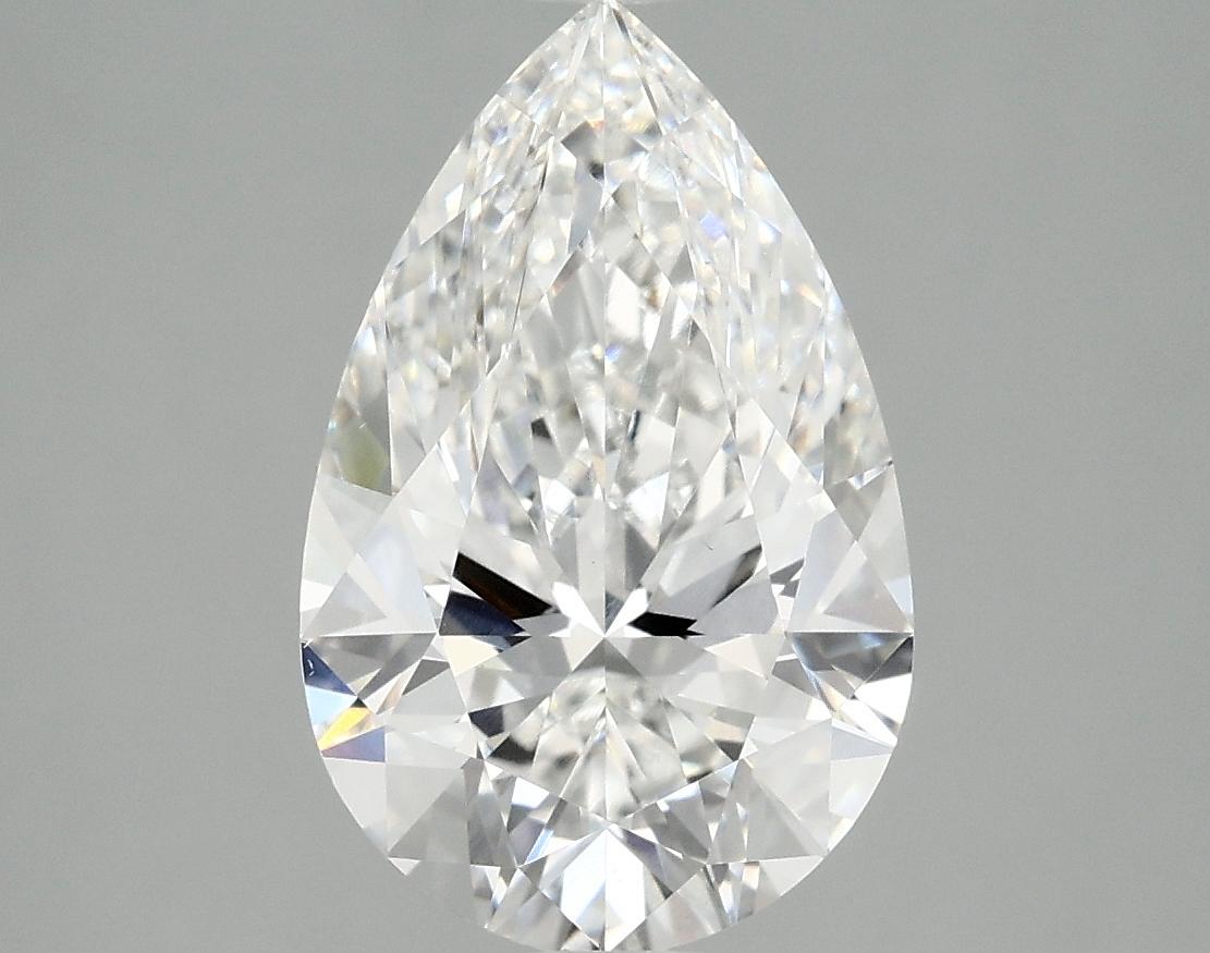 2.92 Carat Pear Shaped Ideal Cut VS1 IGI Certified Lab Grown Diamond