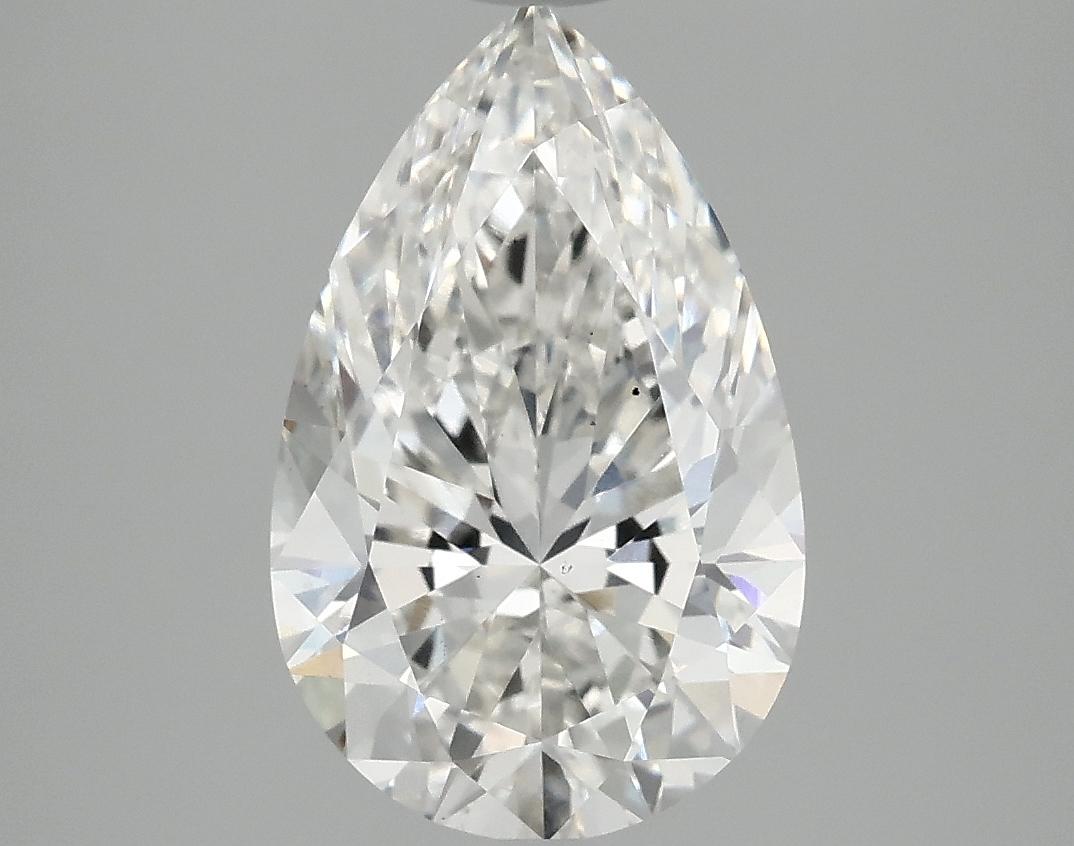 3.09 Carat Pear Shaped Ideal Cut VS2 IGI Certified Lab Grown Diamond
