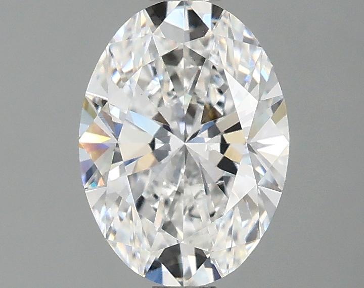 1.29 Carat Oval Shaped Ideal Cut VVS2 IGI Certified Lab Grown Diamond