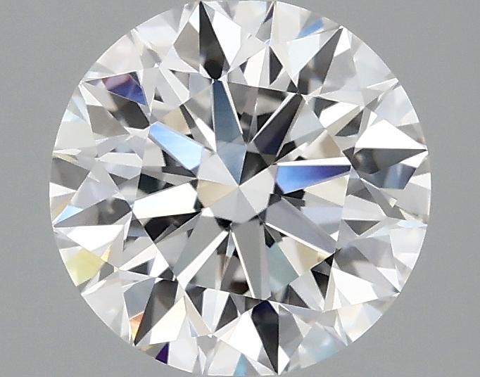 2.08 Carat Round Shaped Ideal Cut VVS2 IGI Certified Lab Grown Diamond
